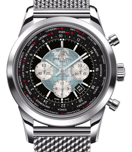 Discount Breitling Transocean Chronograph Unitime AB0510U4 / BB62-SS replica watches